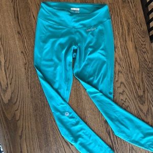 Marmot teal ski base layer